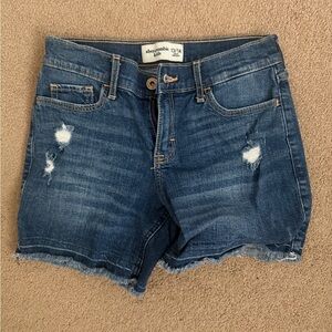 Abercrombie Kids Blue Jean Shorts